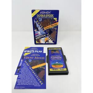 Ghost Manor Spikes Peak Atari 2600 Xonox 1983 Complete CIB Tested